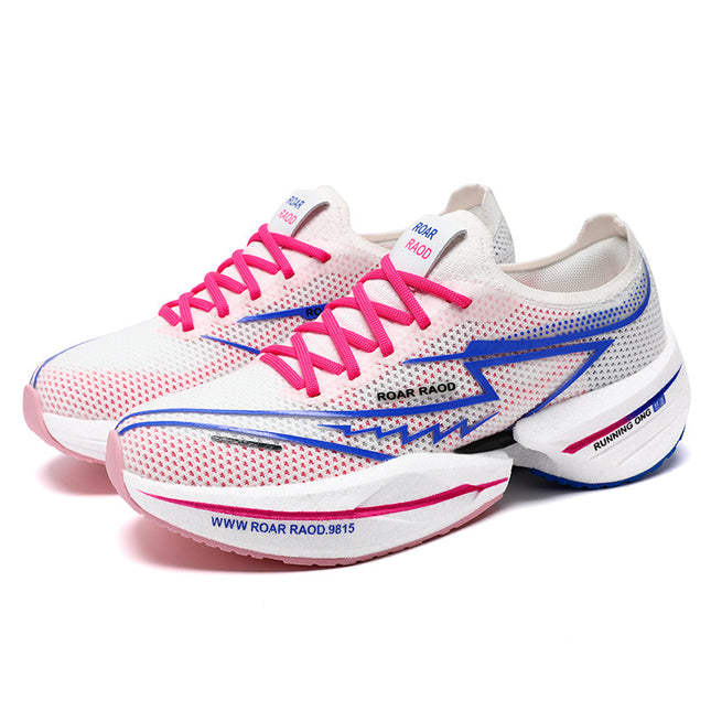 Foreign Trade Running Shoes Professional Marathon Full Palm Air Cushion Racing Running Shoes Breathable Cushioning Training sneaker for Men and Women