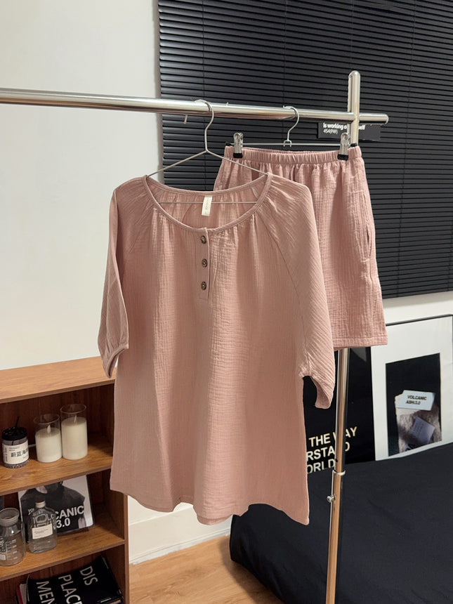 Baby Cotton Double Short Women's Pajamas