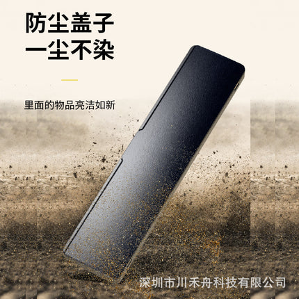 Mechanical Keyboard Hand-held Mouse Wrist Pad Desktop Palm-held Storage Box Female Office Typing Wrist Pad 87 Key Code Word