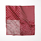 Cashew four-square grid red / 65