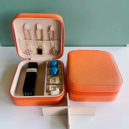 Jewelry Box earrings necklace ring packing box portable beauty storage box jewelry box factory wholesale