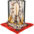 90 Silk Scarf-Figure 25# / 90*90cm