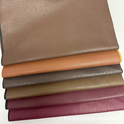 Autumn and Winter New Beach Pattern Pu Leather 1.6 Width Fur Integrated Clothing Bags Children's Clothing Decorative Packaging Decorative Leather