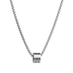 Titanium steel small waist (pearl chain)