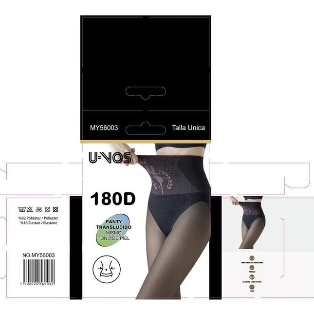 Flower Fairy Black Silk Waterlight Skin-transmitting Pants Autumn and Winter fleece-lined Thickened Naked High Waist Abdominal Hip-lifting Light Leggings