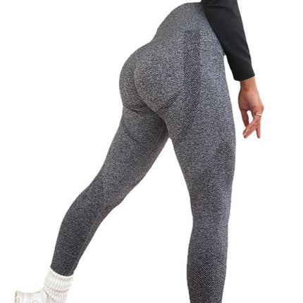 In-Stock Cross-Border Seamless Pilates Fitness Pants High-Waisted Butt-Lifting Quick-Drying Yoga Pants Women's Leggings Sports Fitness Pants