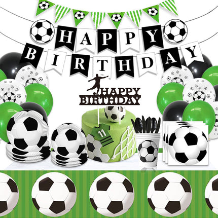 Cross-border White Baseball Sports Theme Birthday Party Supplies Decorative Paper Plate Paper Towel Tablecloth Disposable Tableware suit