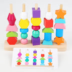Mzl-five columns set of columns beads