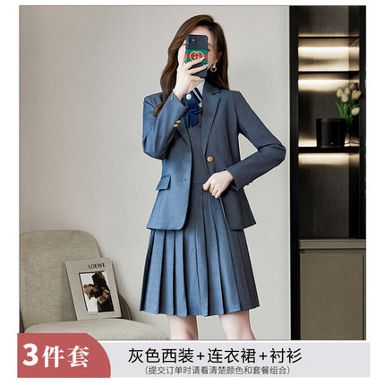 Autumn and Winter Kindergarten Teachers' Garden Clothes Work Clothes College Style Professional Suit dress suit Kindergarten Teachers' Administrative Clothing