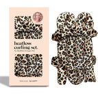 Leopard print gift box [curling iron + 2 hair ties]