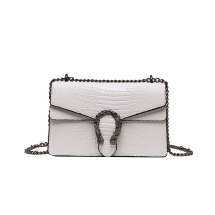 Cross-border Chain Dionyor Bag Internet Popular PU Shoulder Crossbody Women's Bag Bags Fashionable Trendy Simple Western Style Small Square Bag