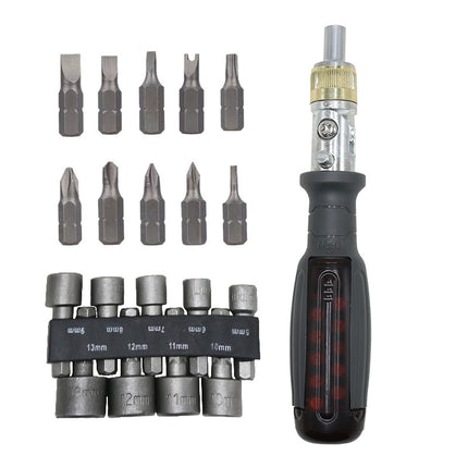 Multifunctional Ratchet Screwdriver Set 40-in-1 S2 Steel Strong Magnetic Screwdriver Household Tool Combination Set Customized