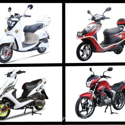 Electric car light super bright LED strong light motorcycle lens headlight shop street light tricycle battery car super bright spot light