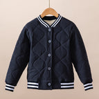 Dark gray [men's cotton coat] / 110cm [recommended height 95-110cm]
