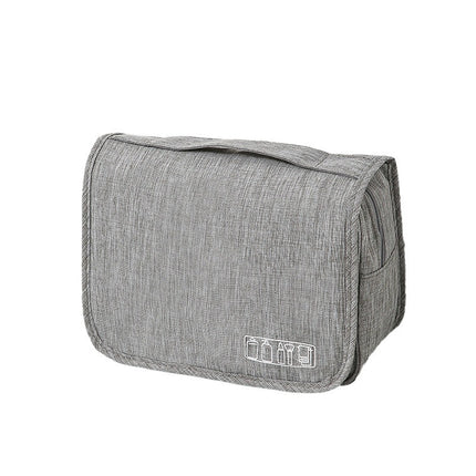 Cationic Wash Bag Dry and Wet Separation Large Capacity Portable Hook Wash Bag Travel Storage Bag Waterproof Folding Bag