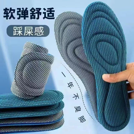 Constant Temperature Heating Insoles for Winter Cold Protection and Velvet Thickeneding Sweat-Absorbent Breathable Deodorant Sports Massage Women's Shoe Insoles