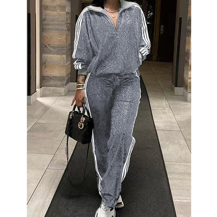 GT9146 primary supply of a large number of in stock sequins fashion casual suit autumn clothing into the supply of a generation of hair