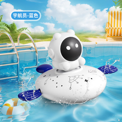 Children's Baby Summer Water Bath Toy Bathroom Bath Cartoon Waterwheel Turns Happy Baby Beach Stall