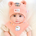 Hat Bear Set Orange Suit / 1-12 months 38-46cm