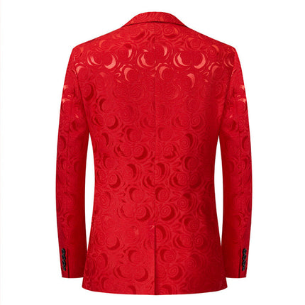 New Foreign Trade Products: Men's Suits, Korean Style Casual Suits Two-Piece Set for Aliexpress and Amazon
