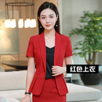 One-piece red suit / S