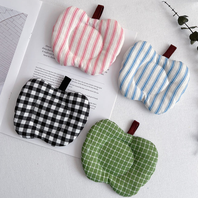 Meizuo Elements Korean-Style Ins-Style Apple Quilted Coasters Fabric Tea Coasters Cute Anti-Scalding Mats Factory Direct Sale