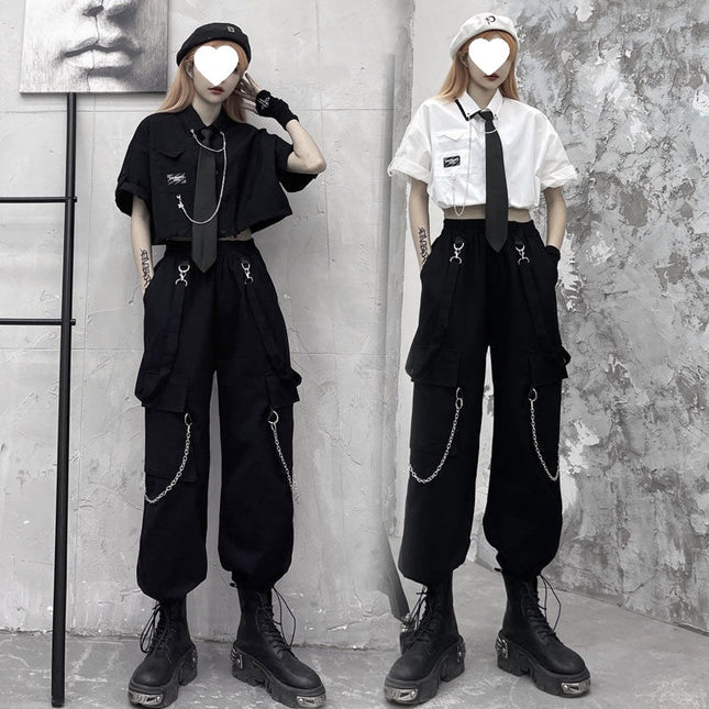 Women's Summer Thin Overalls for Small People, Loose Straight Wide Legs, High Waist, Slim Casual Harem Leggings, Autumn Fashion Trend
