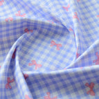 Cloth width 1.6m x 1.0m price / Purple plaid bow