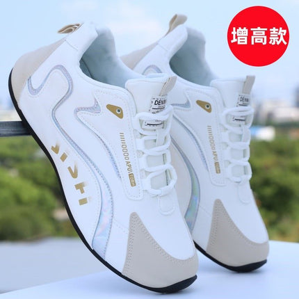 Men's Leather Waterproof Travel Shoes Versatile Trendy Spring Men's Sports Casual Shoes Running Trendy Shoes Cross-Border Dropshipping