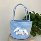 Double handle sky blue + yugui dog