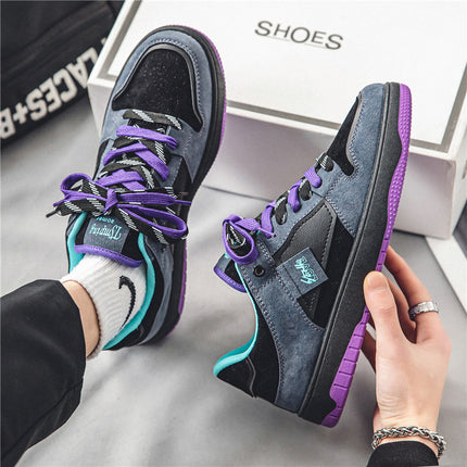 Summer Sneakers Men's Casual Trendy Shoes Canvas Denim Niche Original Design American Retro Trendy Brand Boys Korean Version
