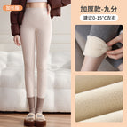 Thickened sherpa/oatmeal color/suitable for 0-15 ° C wear [extended style] / M for weight 45-55kg