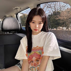 White (pink hair girl) / S (recommended to wear 37.5-50kg years old)