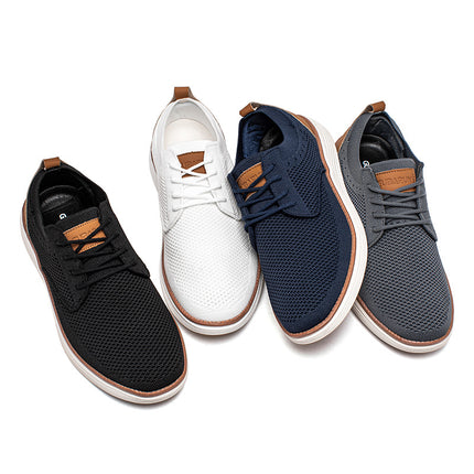 HOBIBEAR Cross-border Adult Oxford Shoes Men's Mesh Shoes British Style Running Shoes Women's Hiking Shoes Casual Shoes