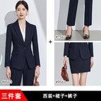 Blue Suit Women's Skirt Women's Pants / S