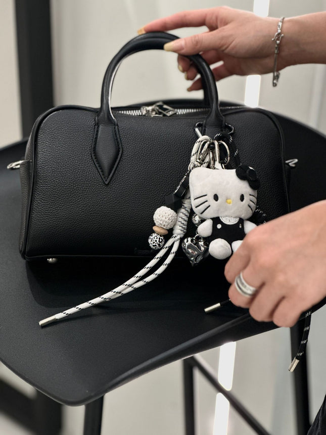 Korean Style First-Layer Cowhide Soft Leather Satchel Pillow Bag 2025 Spring New Fashion Versatile Casual Shoulder Crossbody Bag