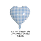 18inch square love blue