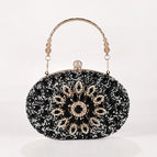 Sunflower black portable O-chain / 20X15X5cm