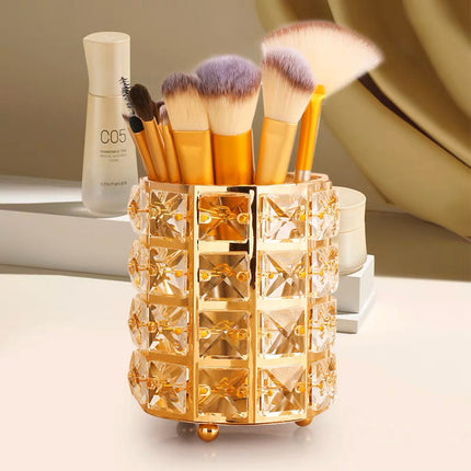 Factory wholesale Northern European style living room light luxury crystal tissue box home creative dining table high-end tissue storage box