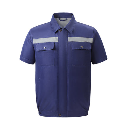 Summer Cooling Air-Conditioned Clothing, Short-Sleeved Loose-Fitting Clothing with Fans, Outdoor Work Clothes, Labor Protection Electrician Clothing, Work Clothes