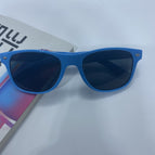Light blue frame/gray