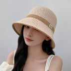 M logo bucket hat [beige]
