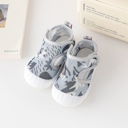 New Toddler Shoes Summer Single Mesh Breathable Boys and Girls Soft Sole Non-slip Baby Sandals Baby Shoes
