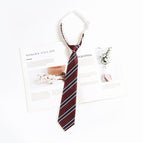 A2401 wine red blue strip