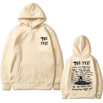 The 1975 about You Graphic Print Hoodies Being Funny in a Fo