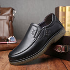9903 black set of feet, four seasons style, beef tendon bottom / 38 standard leather shoes【240】