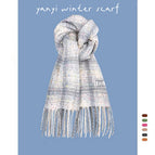 Rainbow bean temperament plaid white gray