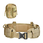 Belt + waistband + waist bag (cp camouflage)