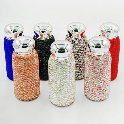Internet Celebrity Diamond-encrusted Water Cup, Direct Drinking Water Cup, Insulated Large Water Bottle, Stainless Steel Thermos Cup, Large Capacity Manufacturer Wholesale