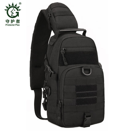 Guardian Tactical Chest Bag Men's Outdoor Crossbody Bag Men's Large Capacity Sports and Leisure Camouflage Shoulder Backpack Men's